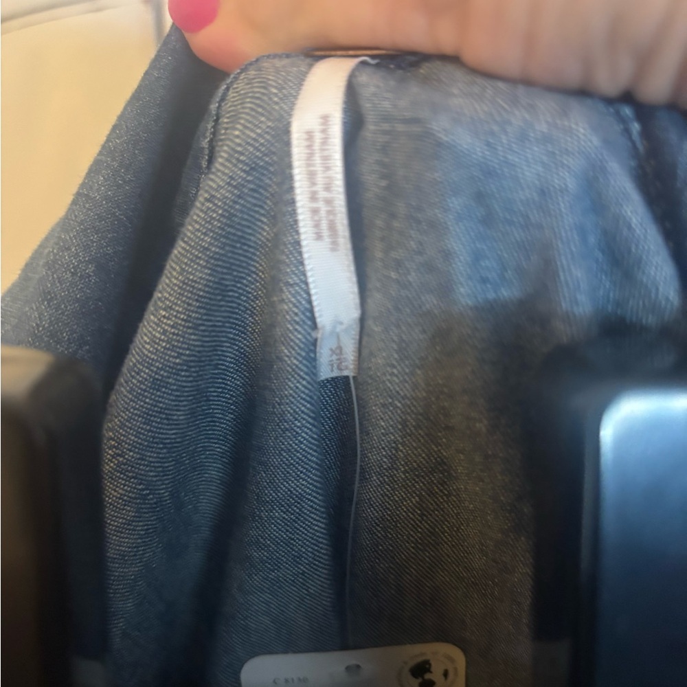 NWT Free People Blue Denim Dress - Picture 4 of 7
